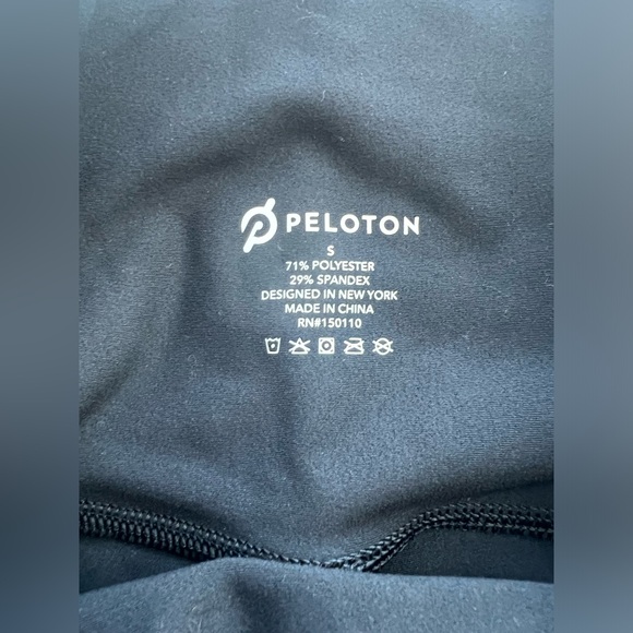 Peloton Logo side Leg Leggings size Small - Picture 6 of 8